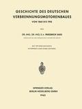 Cover: Geschichte des Deutschen Verbrennungsmotorenbaues - Springer