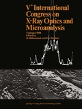 Cover: Vth International Congress on X-Ray Optics and Microanalysis / V. Internationaler Kongre&szlig; f&uuml;r R&ouml;ntgenoptik und Mikroanalyse / Ve Congr&egrave;s International sur l'Optique des Rayons X et la Microanalyse - Springer