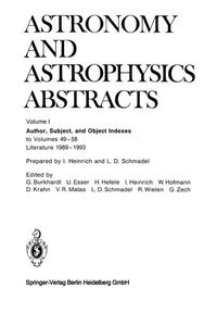 Enlarge image Cover: Author, Subject, and Object Indexes - Springer