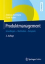 Cover: Produktmanagement - Springer Gabler
