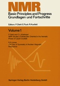 Cover: NMR Basic Principles and Progress. Grundlagen und Fortschritte - Springer