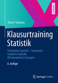Abbildung von: Klausurtraining Statistik - Springer Gabler