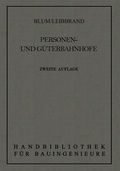 Cover: Personen- und G&uuml;terbahnh&ouml;fe - Springer