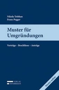 Abbildung von: Muster für Umgründungen - Verlag Österreich