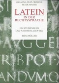 Cover: Latein in der Rechtssprache - new academic press