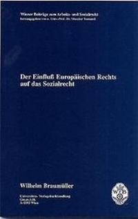 Abbildung von: Der Einfluss Europäischen Rechts auf das Sozialrecht - new academic press