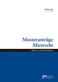 Cover: Musterantr&auml;ge Mietrecht - Verlag &Ouml;sterreich