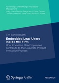 Cover: Embedded Lead Users inside the Firm - Springer Gabler
