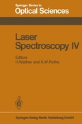Cover: Laser Spectroscopy IV - Springer
