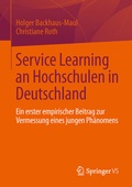 Cover: Service Learning an Hochschulen in Deutschland - Springer VS