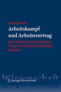 Cover: Arbeitskampf und Arbeitsvertrag - Verlag &Ouml;sterreich