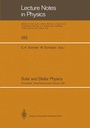 Cover: Solar and Stellar Physics - Springer