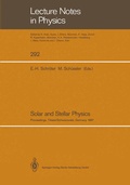 Cover: Solar and Stellar Physics - Springer