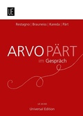 Cover: Arvo P&auml;rt im Gespr&auml;ch - Universal Edition