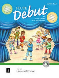 Enlarge image Cover: Flute Debut - 12 Easy Pieces For Beginners - Universal Edition