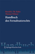 Cover: Handbuch des Fernabsatzrechts - Verlag &Ouml;sterreich