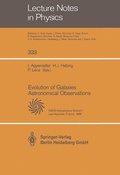 Cover: Evolution of Galaxies Astronomical Observations - Springer
