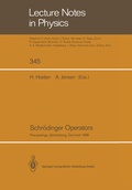 Cover: Schr&ouml;dinger Operators - Springer