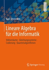 Abbildung von: Lineare Algebra für die Informatik - Springer Vieweg