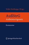 Cover: Kommentar zum Au&szlig;erstreitgesetz - Verlag &Ouml;sterreich