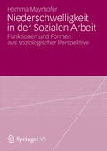 Cover: Niederschwelligkeit in der Sozialen Arbeit - Springer VS