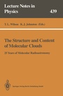 Cover: The Structure and Content of Molecular Clouds - Springer