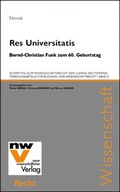 Cover: Res Universitatis - NWV im Verlag &Ouml;sterreich GmbH