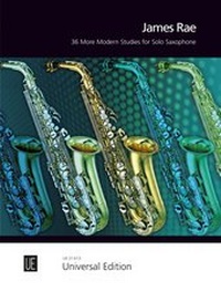 Abbildung von: 36 More Modern Studies für Saxophon solo (S/A/T/Bar) - Universal Edition