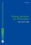 Cover: Wiener Jahrbuch f&uuml;r Philosophie - new academic press