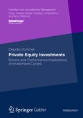 Cover: Private Equity Investments - Springer Gabler