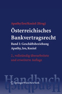 Abbildung von: Österreichisches Bankvertragsrecht - Verlag Österreich