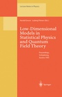 Cover: Low-Dimensional Models in Statistical Physics and Quantum Field Theory - Springer