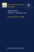 Cover: European Tort Law 2006 - Verlag &Ouml;sterreich