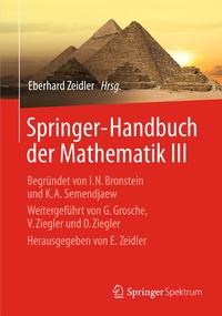 Abbildung von: Springer-Handbuch der Mathematik III - Springer Spektrum