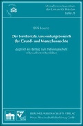 Cover: Der territoriale Anwendungsbereich der Grund- und Menschenrechte - NWV im Verlag &Ouml;sterreich GmbH