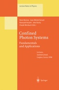 Cover: Confined Photon Systems - Springer