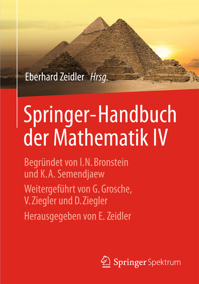 Abbildung von: Springer-Handbuch der Mathematik IV - Springer Spektrum