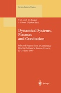 Cover: Dynamical Systems, Plasmas and Gravitation - Springer