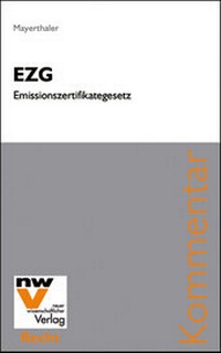 Bild: EZG Emmissionszertifikategesetz - NWV im Verlag Österreich GmbH
