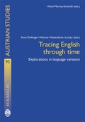 Cover: Tracing English through time - new academic press