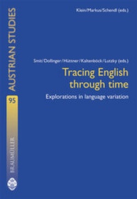Enlarge image Cover: Tracing English through time - new academic press