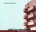 Cover: Viel zu modern - Verlag Anton Pustet Salzburg