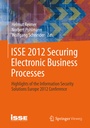 Cover: ISSE 2012 Securing Electronic Business Processes - Springer Vieweg