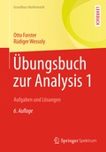 Cover: &Uuml;bungsbuch zur Analysis 1 - Springer Spektrum