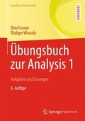 Cover: &Uuml;bungsbuch zur Analysis 1 - Springer Spektrum