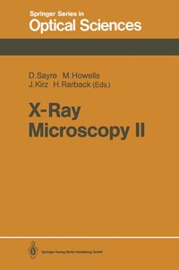 Enlarge image Cover: X-Ray Microscopy II - Springer