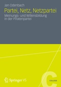 Cover: Partei, Netz, Netzpartei - Springer VS