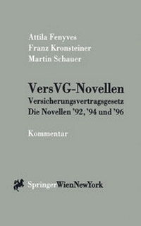 Abbildung von: Kommentar zu den Novellen zum VersVG - Verlag Österreich