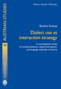 Cover: Dialect use as interaction strategy - new academic press
