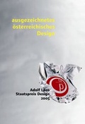 Cover: Adolf Loos Staatspreis Design 2005 - Verlag Anton Pustet Salzburg
